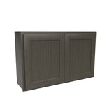 Luxor Smoky Grey - Double Door Wall Cabinet | 39"W x 24"H x 12"D