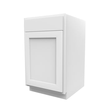 Luxor White - Single Door Base Cabinet | 21