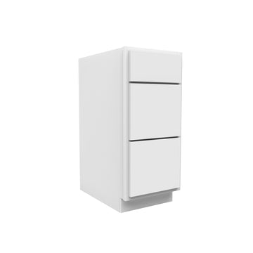 Luxor White - 3 Drawer Base Cabinet | 15