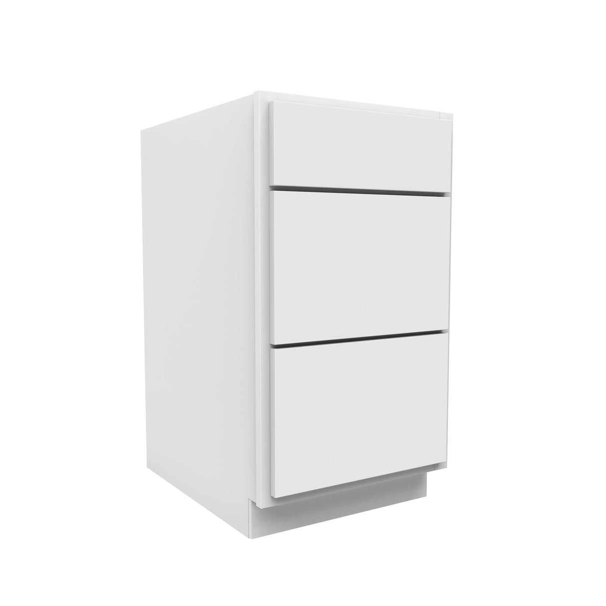 Luxor White - Vanity Drawer Base Cabinet Handicap | 18"W x 32.5"H x 21"D