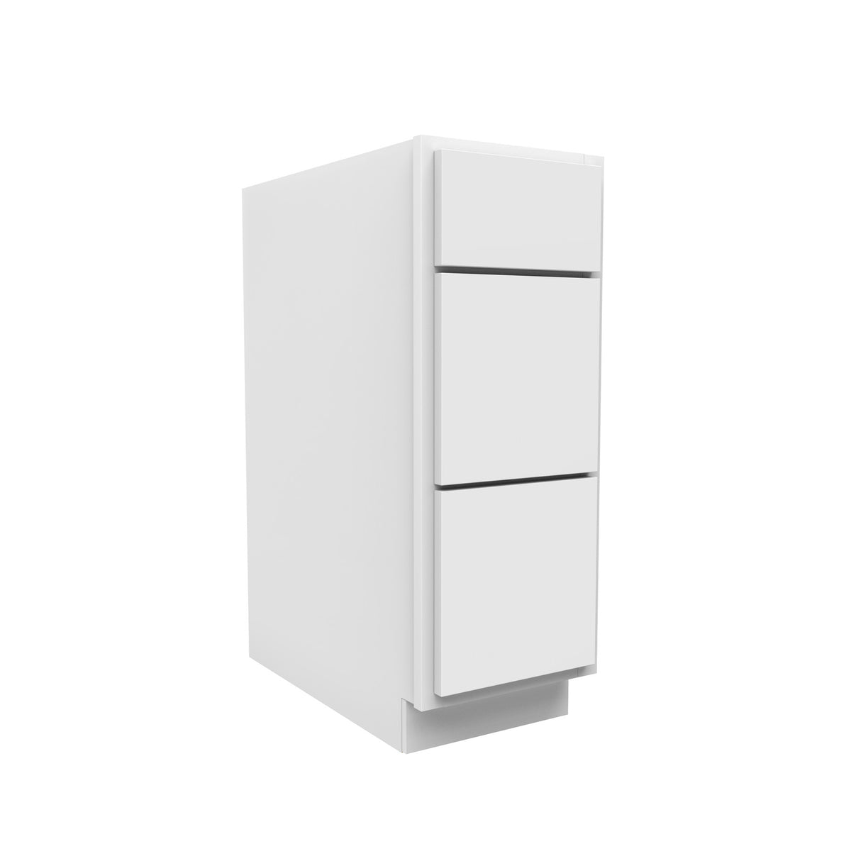 Luxor White - Vanity Drawer Base Cabinet Handicap | 12"W x 32.5"H x 21"D