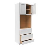 Luxor White - Single Oven Cabinet | 30"W x 90"H x 24"D