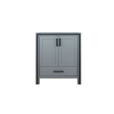 Ziva 30" Dark Grey Freestanding Bathroom Vanity Cabinet Without Top