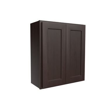 Luxor Espresso - Double Door Wall Cabinet | 27