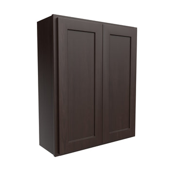 Luxor Espresso - Double Door Wall Cabinet | 30