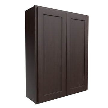 Luxor Espresso - Double Door Wall Cabinet | 33