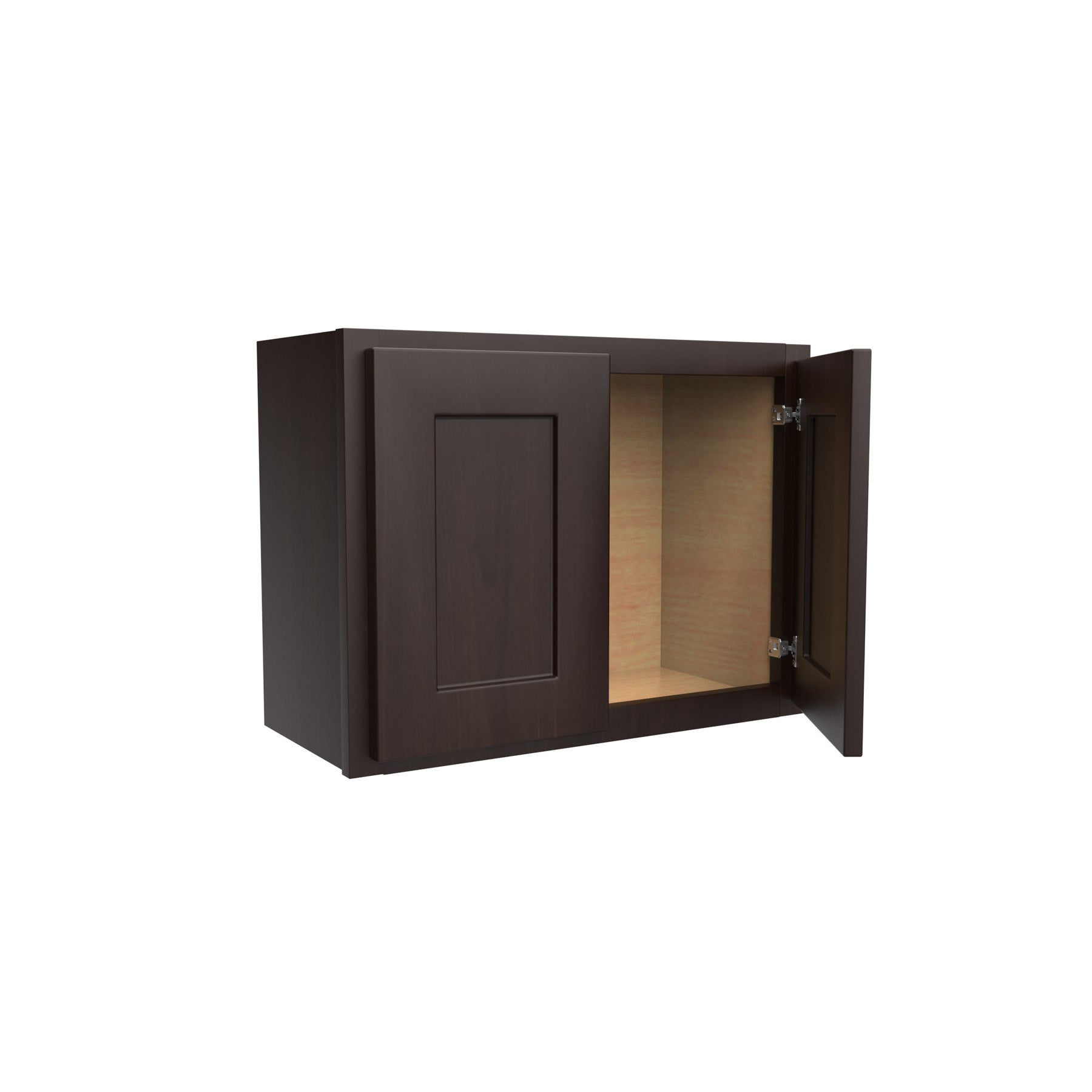 Luxor Espresso - Double Door Wall Cabinet | 24"W x 18"H x 12"D