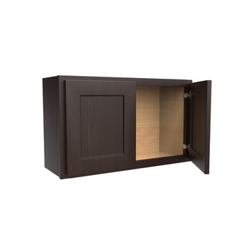 Luxor Espresso - Double Door Wall Cabinet | 30