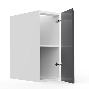 RTA - Lacquer Grey - Floating Vanity Base Cabinet | 12