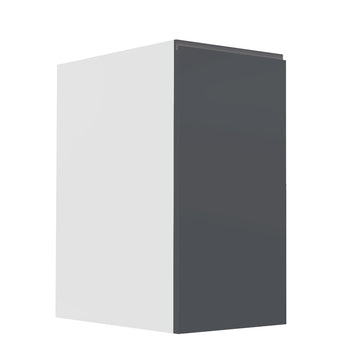 RTA - Lacquer Grey - Floating Vanity Base Cabinet | 18