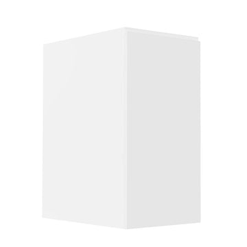 RTA - Lacquer White - Vanity Base Full Single Door Cabinet | 15