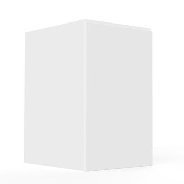 RTA - Lacquer White - Vanity Base Full Single Door Cabinet | 18