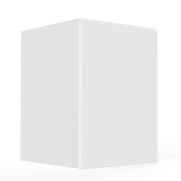 RTA - Lacquer White - Vanity Base Full Single Door Cabinet | 21