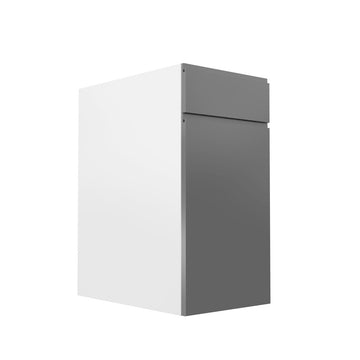 RTA - Lacquer Grey - Single Door Base Cabinets | 15