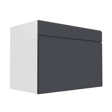 RTA - Lacquer Grey - Double Door Base Cabinets | 42