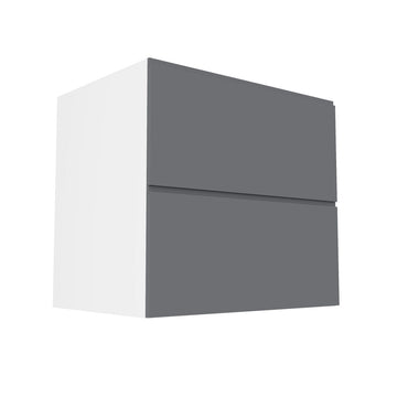 RTA - Lacquer Grey - Two Drawer Base Cabinets | 33