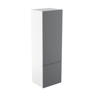 RTA - Lacquer Grey - Double Door Tall Cabinets | 30