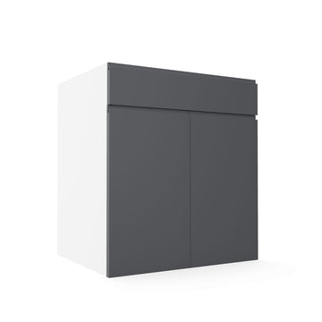 RTA - Lacquer Grey - Sink Vanity Cabinets | 27