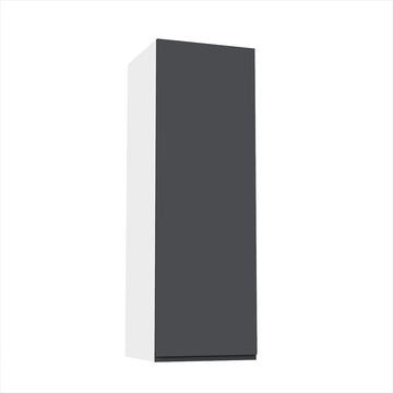 RTA - Lacquer Grey - Single Door Wall Cabinets | 12