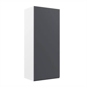 RTA - Lacquer Grey - Single Door Wall Cabinets | 18