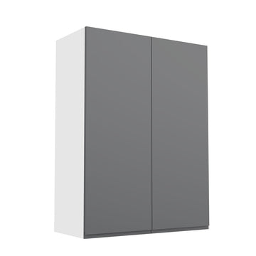 RTA - Lacquer Grey - Double Door Wall Cabinets | 27