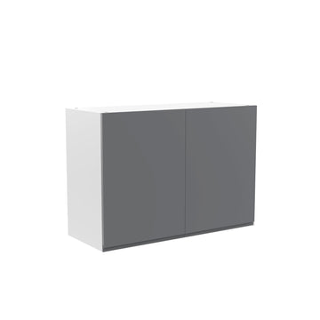 RTA - Lacquer Grey - Double Door Wall Cabinets | 30