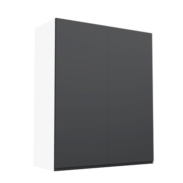 RTA - Lacquer Grey - Double Door Wall Cabinets | 30