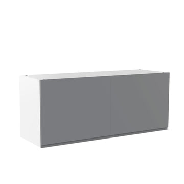 RTA - Lacquer Grey - Double Door Wall Cabinets | 36