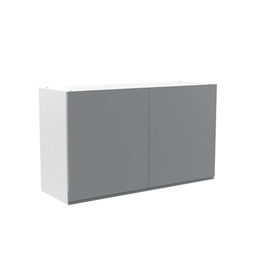 RTA - Lacquer Grey - Double Door Wall Cabinets | 36