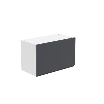 RTA - Lacquer Grey - Horizontal Door Wall Cabinets | 24