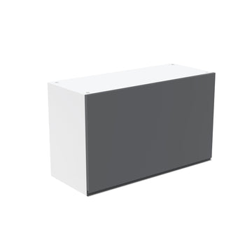 RTA - Lacquer Grey - Horizontal Door Wall Cabinets | 30