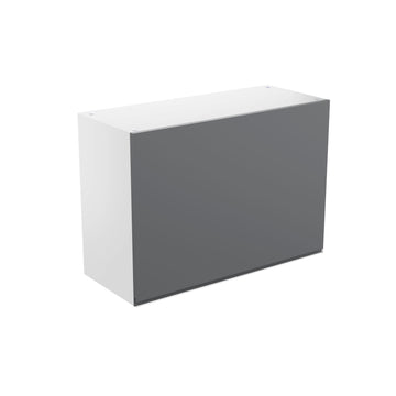 RTA - Lacquer Grey - Horizontal Door Wall Cabinets | 30"W x 21"H x 12"D