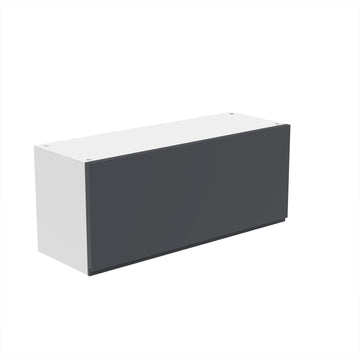 RTA - Lacquer Grey - Horizontal Door Wall Cabinets | 36