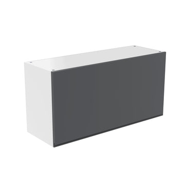 RTA - Lacquer Grey - Horizontal Door Wall Cabinets | 36