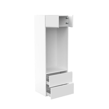 RTA - Lacquer White - Micro-Oven Tall Cabinet | 30