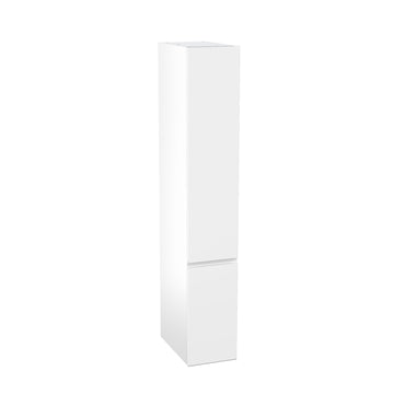 Tall Kitchen Cabinet - RTA - Lacquer White - Single Door | 15