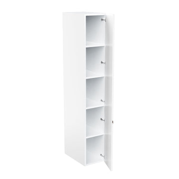 Tall Kitchen Cabinet - RTA - Lacquer White - Single Door | 15