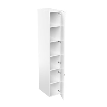 Tall Kitchen Cabinet - RTA - Lacquer White - Single Door | 15