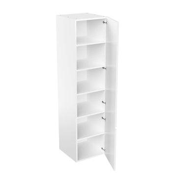 Tall Kitchen Cabinet - RTA - Lacquer White - Single Door | 24