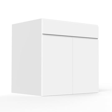 Sink Base Cabinet - RTA - Lacquer White | 30