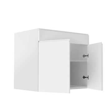 Sink Base Cabinet - RTA - Lacquer White | 33