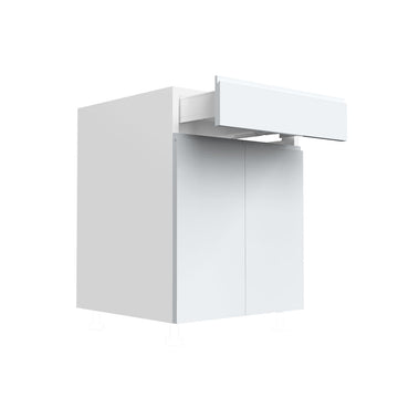 RTA - Lacquer White - Single Door Vanity Cabinet | 24