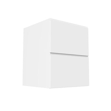 RTA - Lacquer White - Two Drawer Base Cabinet | 24