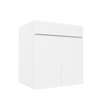 Vanity Cabinet - RTA - Lacquer White - Sink Vanity Cabinet | 27
