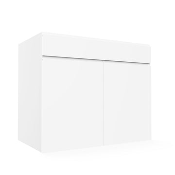 Vanity Cabinet - RTA - Lacquer White - Sink Vanity Cabinet | 36