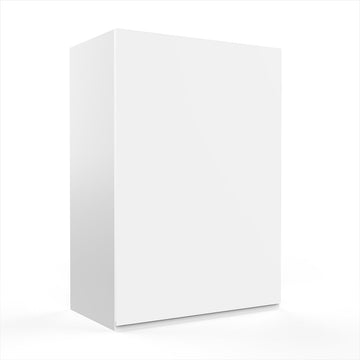 Kitchen Wall Cabinet - RTA - Lacquer white - Single Door Wall Cabinet | 24