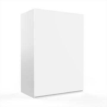 Kitchen Wall Cabinet - RTA - Lacquer white - Single Door Wall Cabinet | 21