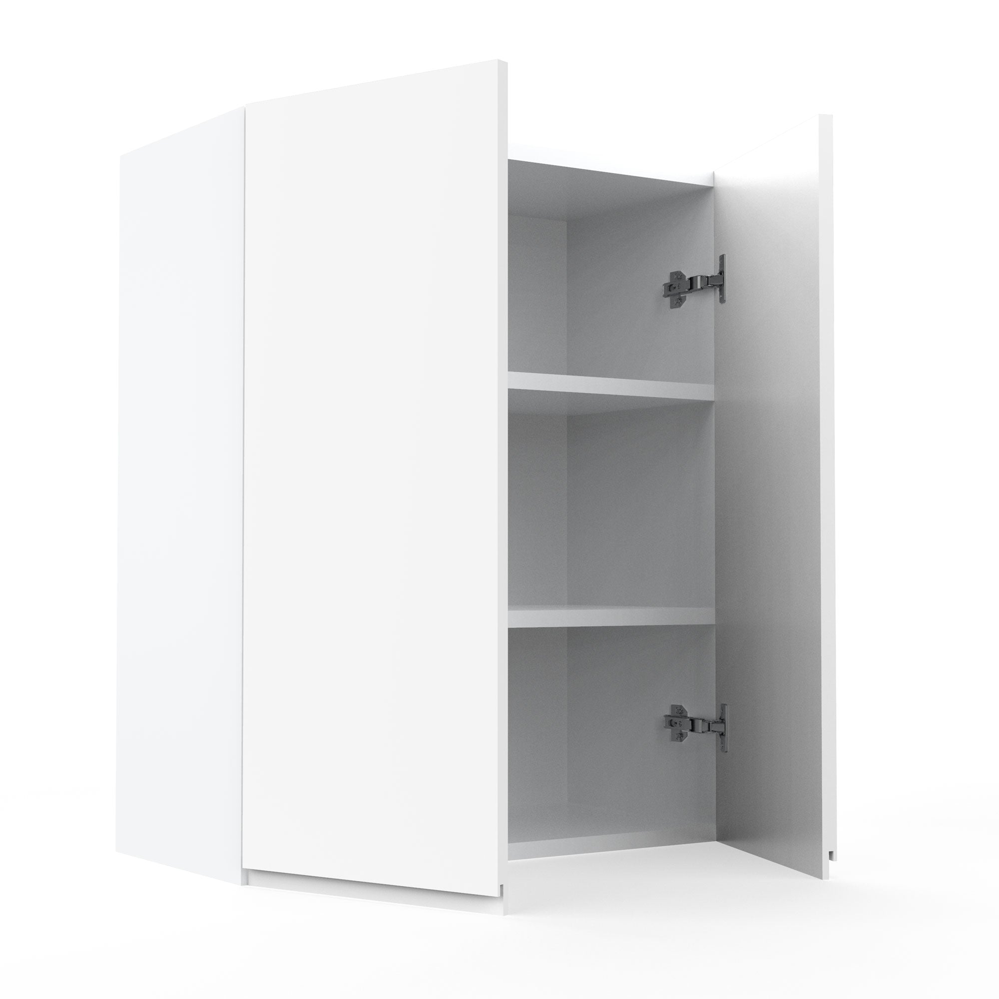 RTA - Lacquer White - Double Door Wall Cabinet | 24"W x 30"H x 12"D