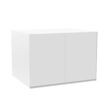 RTA Cabinet - Lacquer White - Refrigerator Wall Cabinet - Double Door | 30