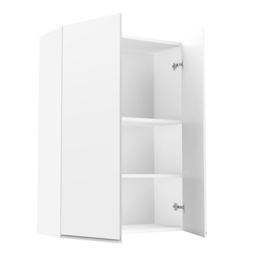 Kitchen Wall Cabinet - RTA - Lacquer white - 2 Door Wall Cabinet | 30